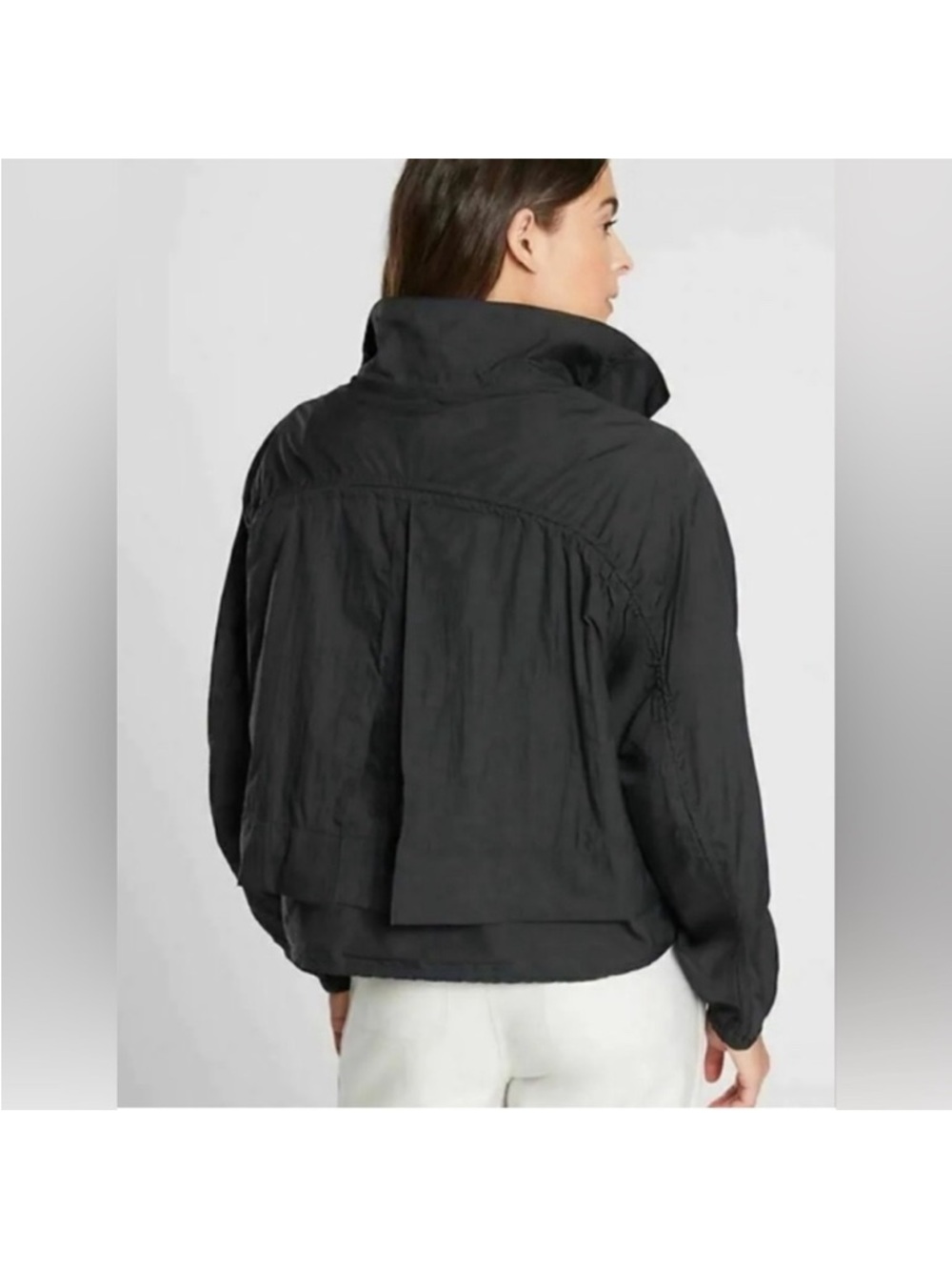 Athleta Black Canopy Parachute Jacket - Picture 2 of 11